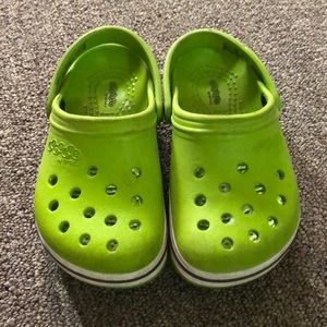 Crocs Green Size 8